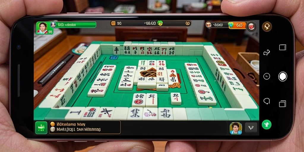 Tampilan gameplay Mahjong yang menarik dan menantang.