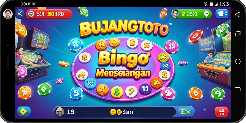 Screenshot BUJANGTOTO menampilkan gameplay Bingo yang seru dan interaktif.