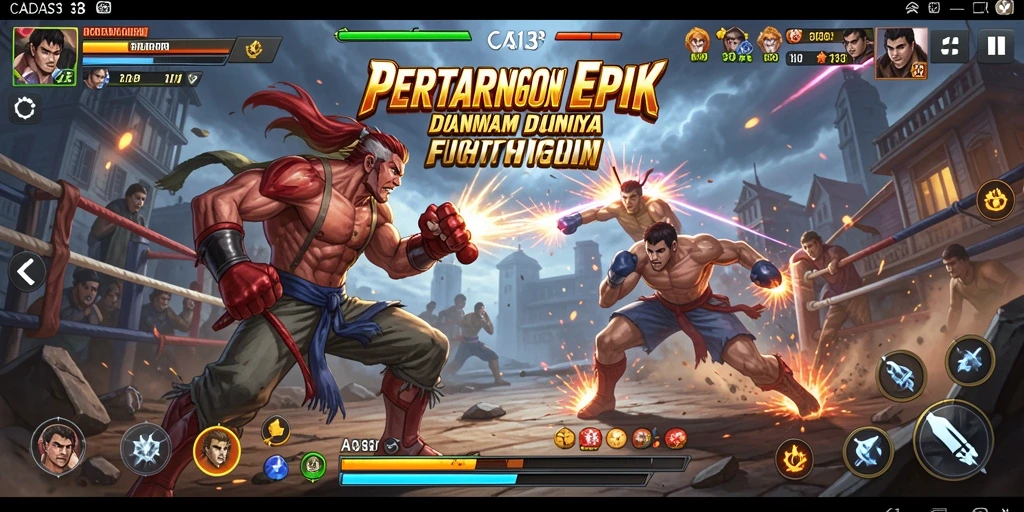 Tampilan gameplay seru di CADAS138 dengan pertarungan yang mendebarkan.
