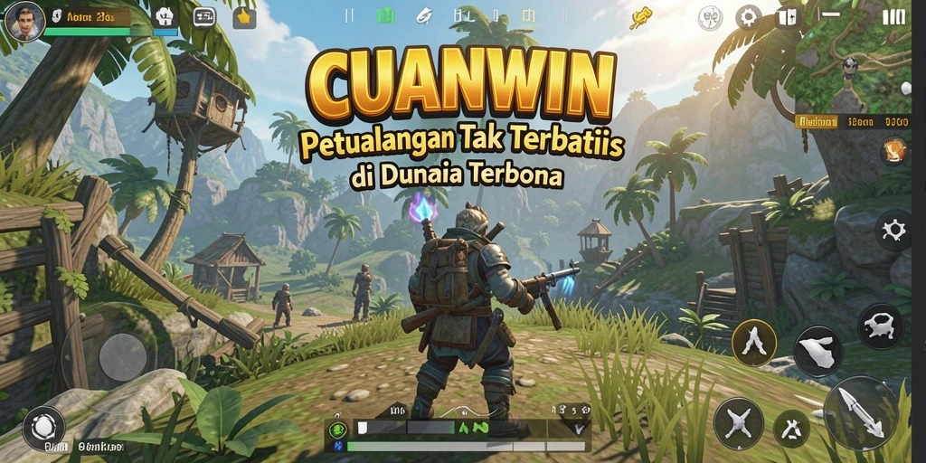 Gameplay CUANWIN yang menampilkan dunia terbuka dan interaksi mendalam.
