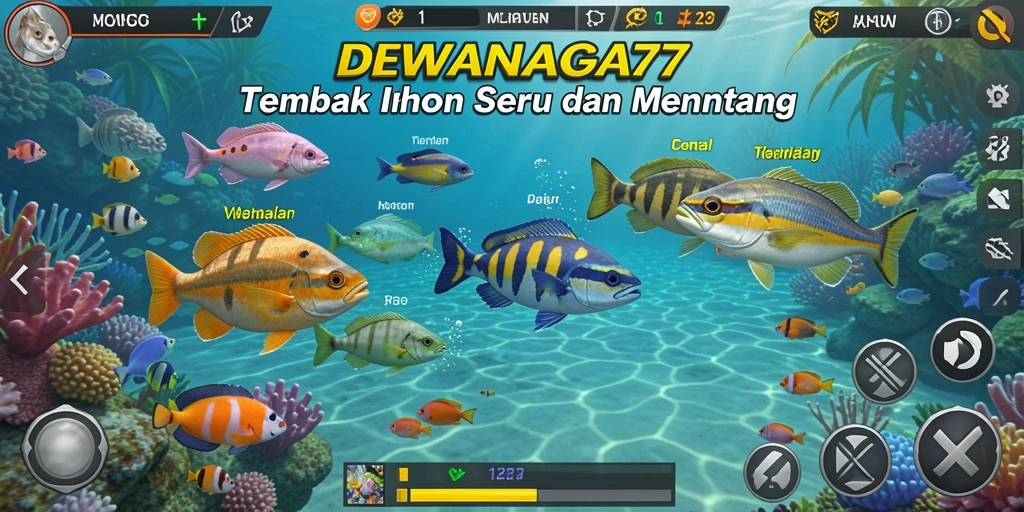 Tangkapan layar gameplay DEWANAGA77 menunjukkan suasana laut yang menakjubkan.