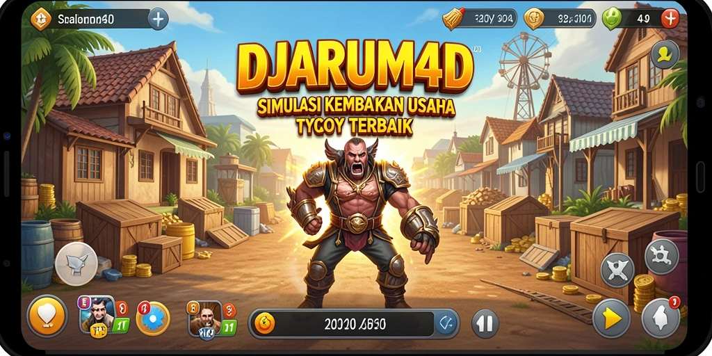 Gameplay menarik DJARUM4D yang menunjukkan pengelolaan usaha Tycoon.
