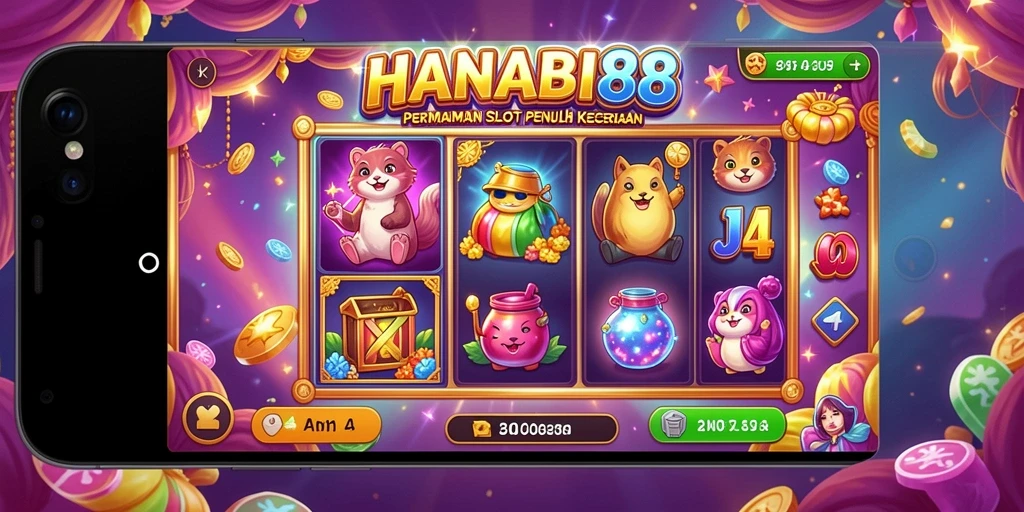 Screenshot HANABI88 menampilkan pengalaman bermain Slot yang seru dan interaktif.