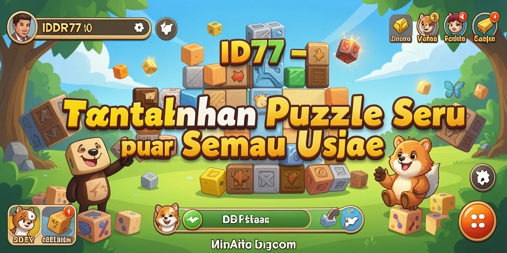 Tampilan gameplay IDR77 dengan tantangan puzzle yang menarik.