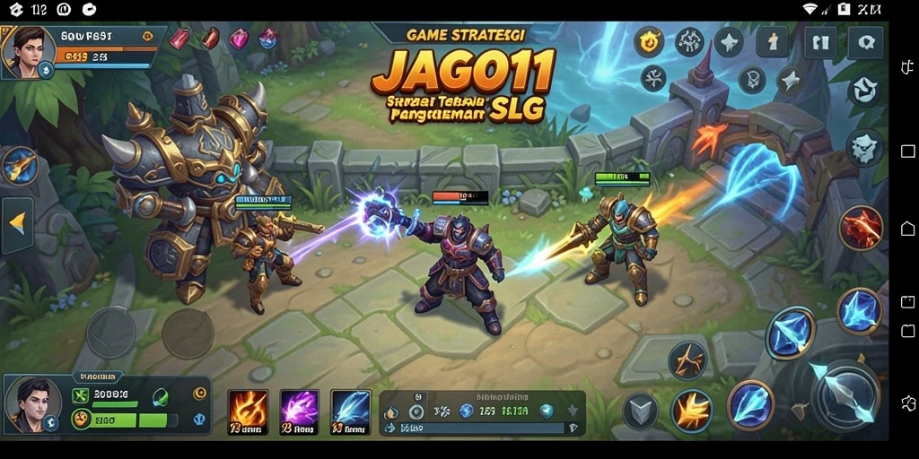 Tampilan menarik dari gameplay SLG JAGO11 yang menampilkan pertempuran strategis.