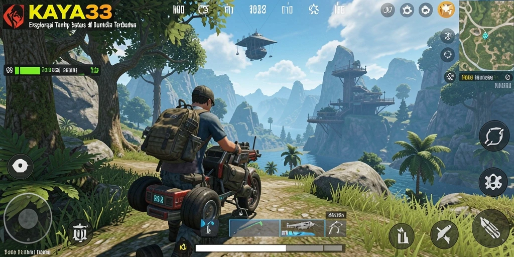 Tampilan menakjubkan dari gameplay Open World KAYA33.