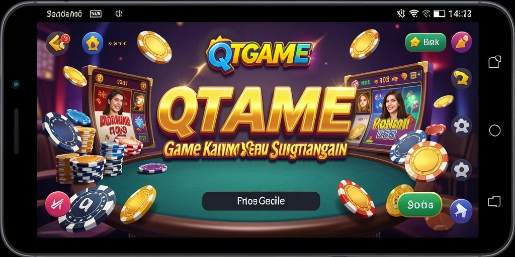 Tampilan gameplay Kasino yang mendebarkan dan interaktif.