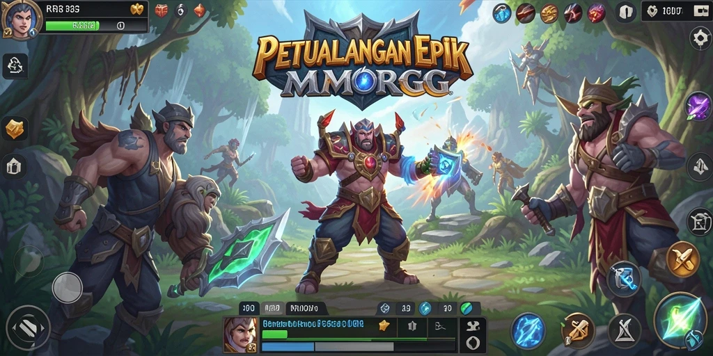 Gameplay petualangan dan pertempuran seru di RR33.