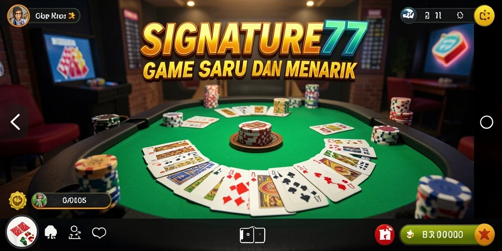 Tampilan gameplay Gaple yang seru dan interaktif.